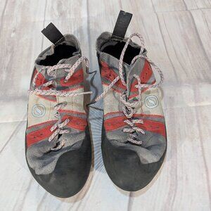 SCARPA Helix Climbing Shoes - Red, Gray, Black - Men's Size 10.5 US